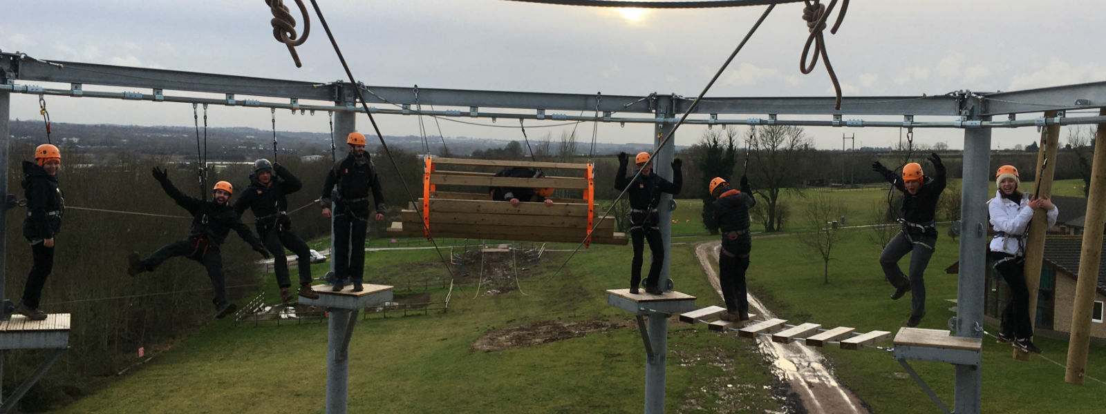 Aerial Adventure at Frontier - Rock UK